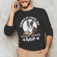 Boston Terrier Dog Men's Long Sleeve T-Shirt, novelty gifts, funny gifts