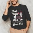 Boston Terrier Fart American Gentleman Non-Sporting Dog Men's Long Sleeve T-Shirt, novelty gifts, funny gifts