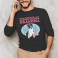 Boston Terrier Grandma Bostie Dog Owner Boston Terrier Men Women Men's Long Sleeve T-Shirt, novelty gifts, funny gifts