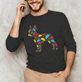 Boston Terrier Tacos Mexican Cinco De Mayo Taco Men's Long Sleeve T-Shirt, novelty gifts, funny gifts