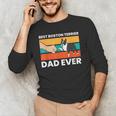 Cute Boston Terrier Best Boston Terrier Dad Ever Men's Long Sleeve T-Shirt, novelty gifts, funny gifts