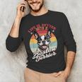 Retro Life Is Better With Boston Terrier Mom Dog Lover Men's Long Sleeve T-Shirt, novelty gifts, funny gifts