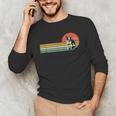Retro Vintage Boston Terrier Dog Lover Boston Terrier Mom Men's Long Sleeve T-Shirt, novelty gifts, funny gifts