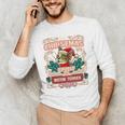 Boston Terrier My Christmas Spirit Dog Santa Claus X-Mas Men's Long Sleeve T-Shirt, novelty gifts, funny gifts