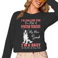 Boston Terrier Mom American Gentleman Dog Lover Mother's Day Women Long Sleeve T-Shirt, Couple Gifts, Mom Gifts, Boston Terrier Mom Gifts, American Boston Terrier Gifts, trending gift