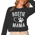Fun Bostie Mama Dog Lover Apparel Boston Terrier Mom Women Long Sleeve T-Shirt, Couple Gifts, Mom Gifts, Boston Terrier Mom Gifts, trending gift