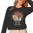 Vintage Best Boston Terrier Dad Ever Dog Father Father's Day Men Girls Kids Women Long Sleeve T-Shirt, Couple Gifts, Boston Terrier Dad Gifts, trending gift