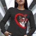 Boston Terrier Dog Mom Dad Valentine’s Day Pet Lover For Men Women Kids Women Long Sleeve T-Shirt, Boston Terrier Dad Shirts, Boston Terrier Mom Shirts, funny gift