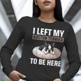 Boston Terrier Dog Women Long Sleeve T-Shirt, funny gift