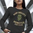 Mary Shelley's Monster Fan Club Gothic Horror Parody Women Long Sleeve T-Shirt, funny gift