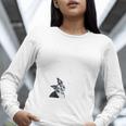 Boston Terrier Reading Books Love My Dog Men Women Kids T-Shirt Women Long Sleeve T-Shirt, funny gift