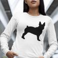 Boston Terrier Women Long Sleeve T-Shirt, funny gift