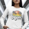 Myrtle Beach South Carolina Retro 70s Vintage Vacation Women Long Sleeve T-Shirt, funny gift