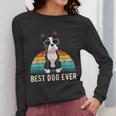 Boston Terrier Boston-Bulldog For Men Women Girls Kids Women Long Sleeve T-Shirt, funny design