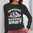Boston Terrier Dog Official Sleeping Shirt Men Women Kids Women Long Sleeve T-Shirt, funny design