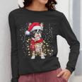 Boston Terrier Dog Ugly Christmas Dog Xmas For Men Women Kids Women Long Sleeve T-Shirt, Boston Terrier Christmas Gifts, funny design