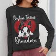Boston Terrier Grandma Dog Owner Boston Terrier For Men Women Women Long Sleeve T-Shirt, funny design
