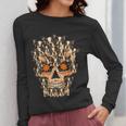 Halloween Costume Skull Boston Terrier Dog Lover For Men Women Kids Women Long Sleeve T-Shirt, Boston Terrier Halloween Gifts, funny design