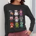 Pig Spooky Ghost Witch Boo-Jee Horror Pumpkin Pig Halloween Women Long Sleeve T-Shirt, funny design
