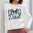 Boston Terrier Dog Dad Women Long Sleeve T-Shirt, Couple Gifts, Boston Terrier Dad Gifts, funny design