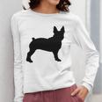 Boston Terrier Women Long Sleeve T-Shirt, funny design