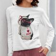 Girls I Heart Mom Love Mama Boston Terrier Dog Lover Women Long Sleeve T-Shirt, Couple Gifts, Mom Gifts, Boston Terrier Mom Gifts, funny design