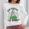 Mad Scientist Science Teacher Halloween Costume Teen Girls Women Long Sleeve T-Shirt, Science Teacher Gifts, funny design