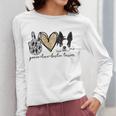 Peace Love Boston Terrier Boston Terrier Lover Dog Mom Women Long Sleeve T-Shirt, Couple Gifts, Mom Gifts, Boston Terrier Mom Gifts, funny design