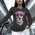Boston Terrier 4th Of July US Merica Bostie Dog Patriotic For Men Women Kids Women Long Sleeve T-Shirt, Patriotic Boston Terrier Shirts, Boston Terrier 4th Of July Shirts, gift for family, gift for coworker