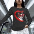 Boston Terrier Dog Mom Dad Valentine’s Day Pet Lover For Men Women Kids Women Long Sleeve T-Shirt, Boston Terrier Dad Shirts, Boston Terrier Mom Shirts, gift for family, gift for coworker