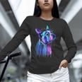 Boston Terrier Dog For a Boston Terrier Mom Women Long Sleeve T-Shirt, Boston Terrier Mom Shirts, gift for family, gift for coworker