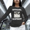 Boston Terrier Dog Official Sleepshirt Pajamas Nightgown For Men Women Girls Kids Women Long Sleeve T-Shirt, gift for family, gift for coworker