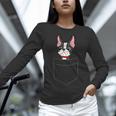 Boston Terrier Dog In The Pocket Boston Terrier For Men Women Girls Kids Women Long Sleeve T-Shirt, gift for family, gift for coworker