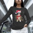 Boston Terrier Dog Ugly Christmas Dog Xmas For Men Women Kids Women Long Sleeve T-Shirt, Boston Terrier Christmas Shirts, gift for family, gift for coworker