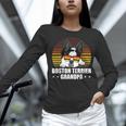 Boston Terrier Grandpa Dog Owner Boston Terrier Women Long Sleeve T-Shirt, gift for family, gift for coworker