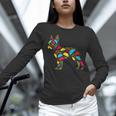 Boston Terrier Tacos Mexican Cinco De Mayo Taco Women Long Sleeve T-Shirt, gift for family, gift for coworker