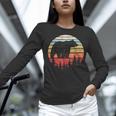 Catch Some Rays Vintage Retro Grizzly Bear Women Long Sleeve T-Shirt, gift for family, gift for coworker