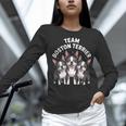 Cute Cartoon For Dog Owners Pet Team Boston Terrier Women Long Sleeve T-Shirt, gift for family, gift for coworker