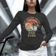 Vintage Best Boston Terrier Dad Ever Dog Father Father's Day Men Girls Kids Women Long Sleeve T-Shirt, Boston Terrier Dad Shirts, gift for family, gift for coworker