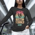 Worlds Best Boston Terrier Aunt Women Long Sleeve T-Shirt, gift for family, gift for coworker