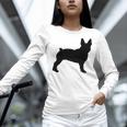 Boston Terrier Women Long Sleeve T-Shirt, gift for family, gift for coworker