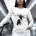 Love NOPE Boston Terrier Dog Lover Women Long Sleeve T-Shirt, gift for family, gift for coworker