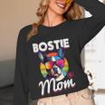 Boston Terrier Bostie Dog Breed Pet Bostie Mom Women Long Sleeve T-Shirt, novelty gifts, funny gifts
