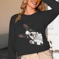 Boston Terrier Bostie Dog Kids Boys Girls Women Long Sleeve T-Shirt, novelty gifts, funny gifts
