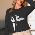 Boston Terrier Dad The DogFather Shirt Boston Terrier Women Long Sleeve T-Shirt, novelty gifts, funny gifts