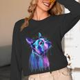 Boston Terrier Dog For a Boston Terrier Mom Women Long Sleeve T-Shirt, novelty gifts, funny gifts