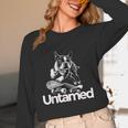 Boston Terrier Dog Untamed For Men Women Women Long Sleeve T-Shirt, novelty gifts, funny gifts