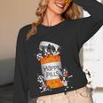 Boston Terrier Happy Pills T-Shirt Women Long Sleeve T-Shirt, novelty gifts, funny gifts
