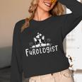 Furologist Puppy Stylist Cute Dog Groomer Men Women Women Long Sleeve T-Shirt, novelty gifts, funny gifts