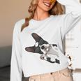 Boston Terrier Bostie Dog Kids Men Women Long Sleeve T-Shirt, novelty gifts, funny gifts